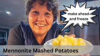 Mennonite Mashed Potatoes Make Ahead for the Holidays [upl. by Ahsinod]