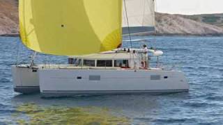 Charter catamaran Lagoon 400 in Greecewmv [upl. by Ayotna104]