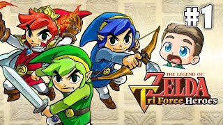 Triforce Heroes Blind Playthrough  Day 61  Every Zelda Game LIVE [upl. by Ailegnave]