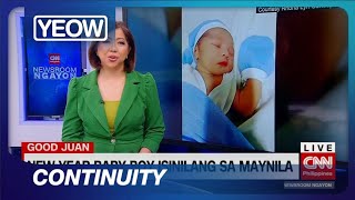 CNN PH  Continuity to Med TalkHealth Talk 03JAN 2024 [upl. by February]