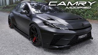 NEW Toyota Camry 2025 Modified Widebody Lowered Concept by Zephyr Designz 4K [upl. by Vigen864]