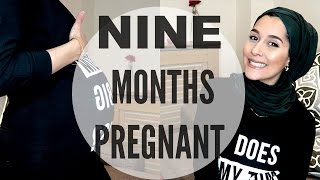 9 MONTHS PREGNANT UPDATE  CHIT CHAT [upl. by Gomer]