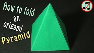 Origami Pyramid no music [upl. by Heidie]