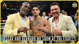 OSCAR amp BERNARD NO SHOW FOR RYAN GARCIA GOOSEN ALSO ABSENT FOR POST FIGHT PRESS CONFERENCE [upl. by Sergias12]