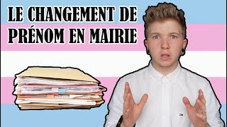 Le changement de prénom en mairie  FTM Transgenre Français  Crazyden [upl. by Ermanno]