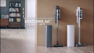 Samsung Jet 75 Stick amp Clean Station – Cleaner Longer Stronger [upl. by Mckale]