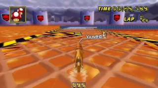 MKWii GBA Bowser Castle 3 WR  1 59quot 211 by Vayuの [upl. by Flynn]