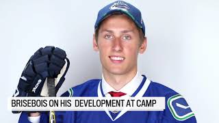 Brisebois on his development at camp [upl. by Ahsiled194]