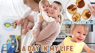 A Realistic Day with a OneYearOld Let’s Talk Meal Prep Morning Chaos and Nap Struggles [upl. by Castillo]