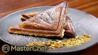 How To Make A Delicious Jaffle In 45 Mins  MasterChef Australia [upl. by March]