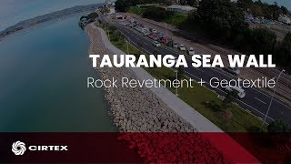 Tauranga Sea Wall  Rock Revetment [upl. by Huckaby204]