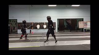 Rapier fencing highlights  HEMA [upl. by Eydnarb8]