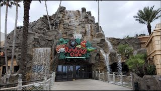 Daphnes 1st time at Rainforest Cafe amp The River Adventure Ride [upl. by Magas]