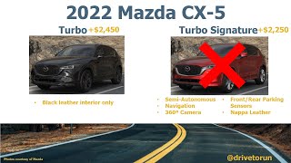 2022 CX5 Trim Comparison Why I only recommend 2 of the 8 trims [upl. by Yniar]