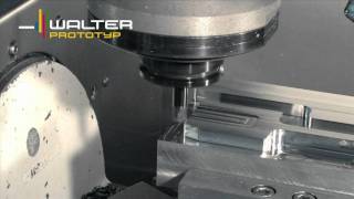 Walter Prototyp Milling Conefit Spade solid carbide exchangeable heads Fräsen Wechselkopffräser [upl. by Adelaida]