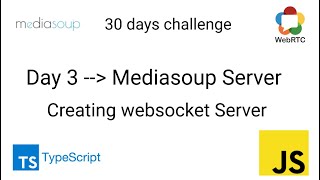 Mediasoup crash course series  setup websockets server  day3 [upl. by Ennairrek]