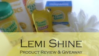 Lemi Shine Product Review amp Giveaway [upl. by Bolte]