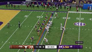 S14 G04 4 Texas vs 2 LSU [upl. by Ntsuj50]