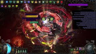 Void sphere of rending T17  Path of exile 324 Necropolis [upl. by Jennica]