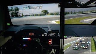 iRacing  iRJL GT  Aston Martin DBR9 GT1  Watkins Glen Onboard [upl. by Pliske]