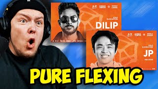 CHEZAME Reacts  Dilip 🇮🇳 amp JP 🇲🇾  GRAND BEATBOX BATTLE 2023 WORLD LEAGUE  Solo Elimination [upl. by Mazman]