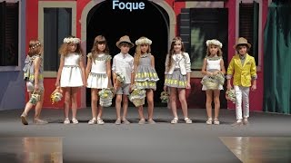 FOQUE PASARELA INFANTIL SS16 FIMI KIDS RUNWAY [upl. by Biel826]