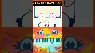 MAYA HEE MAYA HOO HOW TO PLAY PIANO MiauMiau [upl. by Krispin896]