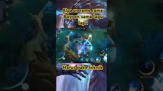 ALPA VS LAPU LAPU mlbb mobilelegends viralshort motivation [upl. by Natloz912]