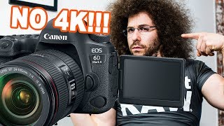 Canon EOS 6D Mark II Preview Its MISSING 4K [upl. by Almeta]