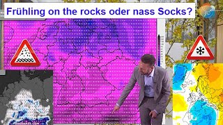 Meteorologischer Frühlingsbeginn on the rocks oder nass Socks Umstellung auf kälter amp weiter nass [upl. by Llenral487]