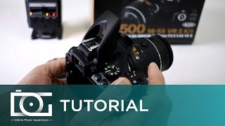 NIKON D5500 TUTORIAL  Does It Have a Built In Flash [upl. by Nairbo843]