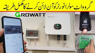 Growatt online wifi configuration by shinephone app using Hotspot mode and standard mode [upl. by Gabriela]