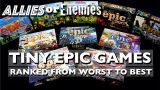 Tiny Epic Games Series Ranked [upl. by Ashbey]