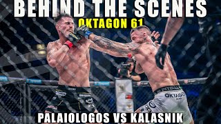 Έπαιξα αγώνα με σπασμένο χέρι Palaiologos vs Kalasnik Vlog  Oktagon 61 [upl. by Ynahirb257]