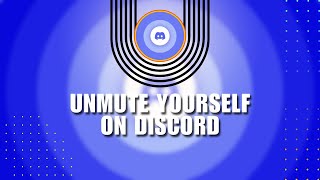 ❤️ TECH How to Unmute Yourself on Discord  FIX Problem [upl. by Meenen]