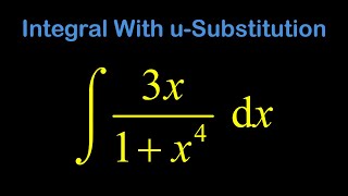 Integral of 3x1x4 using substitution [upl. by Notnilc937]