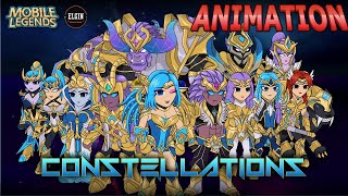 MOBILE LEGENDS ANIMATION  CONSTELLATIONS UNCUT [upl. by Ybroc]