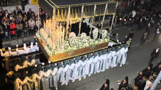 Procesión Virgen de la Soledad St Vicenç dels Horts Saetas Diana Navarro [upl. by Yrojram]