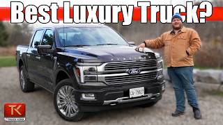 Nicest Truck Around 2024 Ford F150 Platinum Plus Powerboost InDepth Review  MPG Test [upl. by Allehcim677]