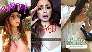 Troian Bellisario  Snapchat Videos ft Keegan Allen  August 2016 pt1 [upl. by Bodi793]