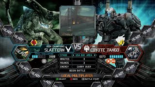 PACIFIC RIM THE GAME  THE STRONGEST KAIJU SLATTERN vs COYOTE TANGO [upl. by Codel788]