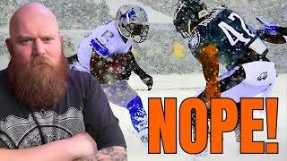 Australian Reacts Blizzards and Big Hits My Reaction to the Craziest Snowy NFL Moments [upl. by Edeline]