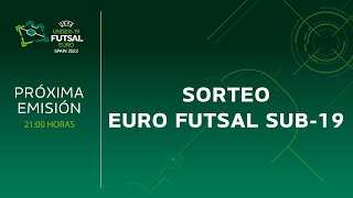 🚨EN DIRECTO🚨Sorteo EURO sub 19 Futsal  🔴 SEFUTBOL [upl. by Iggem103]