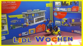 Unboxing Playtive Lidl FilialeLidl LKWLidl Gabelstapler  HD  Deutsch [upl. by Stevana]