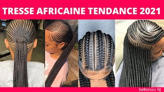 Tresse africaine tendance 2022 idée de coiffure africaine jolie modèle de tresse femme [upl. by Aoket]