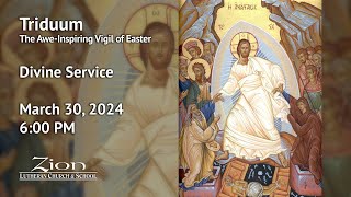 Triduum  The AweInspiring Vigil of Easter  March 30 2024 [upl. by Ardnauqal]