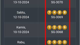 HASIL KELUARAN TOGEL SINGAPURA SGP HARI INI SABTU 19 OKTOBER 2024 [upl. by Alor]