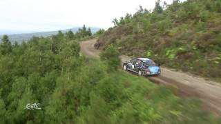 SATA Rallye Açores  ERC2 Highlights LEG1 [upl. by Htaek]