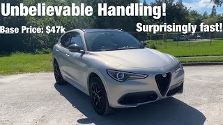 2021 Alfa Romeo Stelvio Ti Q4 TEST DRIVEFULL REVIEW [upl. by Lesser724]