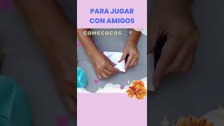 cómo hacer un Comecocos origami paso a paso [upl. by Ado702]